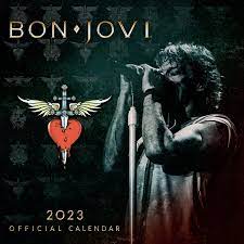 Bon Jovi - Bon Jovi 2023 Calendar Square, Official in der Gruppe CDON - Exporterade Artiklar_Manuellt / Kalendrar_CDON_exporterade bei Bengans Skivbutik AB (4291489)