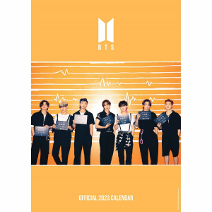 BTS - BTS Bangtan Boys 2023 Calendar A3, Offic in der Gruppe CDON - Exporterade Artiklar_Manuellt / Merch_CDON_exporterade bei Bengans Skivbutik AB (4291500)