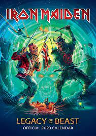 Iron Maiden - Iron Maiden 2023 Calendar A3, Official P in der Gruppe CDON - Exporterade Artiklar_Manuellt / Kalendrar_CDON_exporterade bei Bengans Skivbutik AB (4291502)