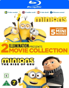 Movie - Minions 1&2 (Bd) in der Gruppe Övrigt /  bei Bengans Skivbutik AB (4291723)