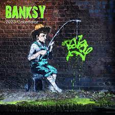BANKSY CALENDAR 2023 in der Gruppe CDON - Exporterade Artiklar_Manuellt / Kalendrar_CDON_exporterade bei Bengans Skivbutik AB (4292512)