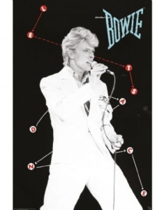 David Bowie - Let's Dance Poster in der Gruppe Minishops / David Bowie / David Bowie Merch bei Bengans Skivbutik AB (4292803)