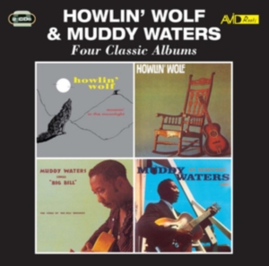 Howlin Wolf & Muddy Waters - Four classic albums in der Gruppe Övrigt /  bei Bengans Skivbutik AB (4292896)