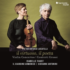 Isabelle Faust - Locatelli: Il Virtuosa, Il Poeta (Violin Concertos & Concerti Grossi) in der Gruppe CD bei Bengans Skivbutik AB (4295676)