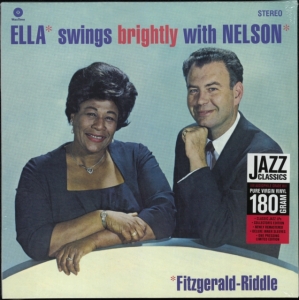Ella Fitzgerald - Ella Swings Brightly With Nelson Riddle in der Gruppe VINYL / Jazz bei Bengans Skivbutik AB (4295691)