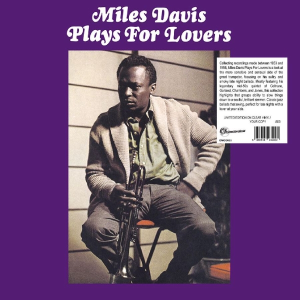 Davis Miles - Plays For Lovers in der Gruppe VINYL / Bestseller bei Bengans Skivbutik AB (4296421)