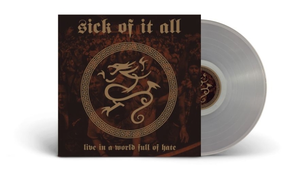 Sick Of It All - Live In A World Full Of Hate (Clear in der Gruppe VINYL / Bestseller bei Bengans Skivbutik AB (4297472)