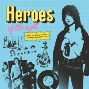 Blandade Artister - Heroes Of The Night in der Gruppe VINYL / Pop-Rock bei Bengans Skivbutik AB (4298202)