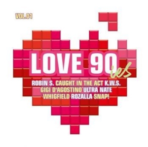 Blandade Artister - Love 90's Vol 1 in der Gruppe CD / Dance-Techno bei Bengans Skivbutik AB (4298404)