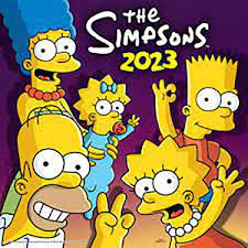 The Simpsons 2023 Calendar in der Gruppe CDON - Exporterade Artiklar_Manuellt / Merch_CDON_exporterade bei Bengans Skivbutik AB (4299229)