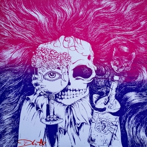 Blanadade Artister - Communion (Purple & Black Blend Vinyl/Dl in der Gruppe VINYL / Pop-Rock bei Bengans Skivbutik AB (4299613)