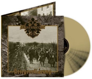 Minenwerfer - Kriegserklärung (Gold Vinyl Lp) in der Gruppe VINYL / Hårdrock bei Bengans Skivbutik AB (4300436)