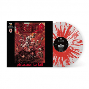 Kreator - Pleasure To Kill (Ltd Splatter Vinyl Edition LP) in der Gruppe Minishops / Kreator bei Bengans Skivbutik AB (4300468)