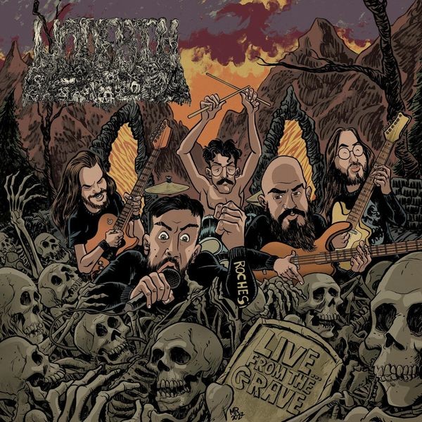 Undeath - Live...From The Grave in der Gruppe CD / Hårdrock/ Heavy metal bei Bengans Skivbutik AB (4300542)