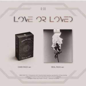 B.I - (Love or Loved Part.1)(Random Ver.) in der Gruppe CD / K-Pop bei Bengans Skivbutik AB (4300986)