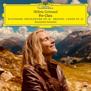 Hélène Grimaud Konstantin Krimmel - For Clara: Works By Schumann & Brah in der Gruppe VINYL / Klassiskt bei Bengans Skivbutik AB (4301128)
