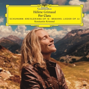 Hélène Grimaud Konstantin Krimmel - For Clara: Works By Schumann & Brah in der Gruppe CD / Klassiskt bei Bengans Skivbutik AB (4301134)