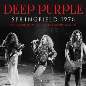 Deep Purple - Springfield 1976 (2 Cd) in der Gruppe CD / Hårdrock bei Bengans Skivbutik AB (4301163)
