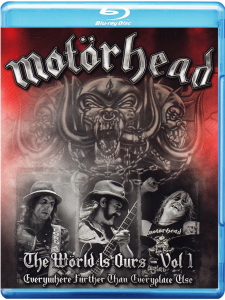 Motörhead - The Wörld Is Ours - Vol 1 Ever in der Gruppe MUSIK / Musik Blu-Ray / Hårdrock bei Bengans Skivbutik AB (4301288)