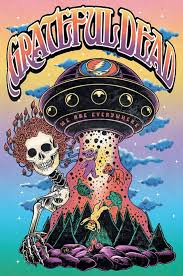 GRATEFUL DEAD - Poster Bertha UFO roul in der Gruppe Övrigt /  bei Bengans Skivbutik AB (4301803)