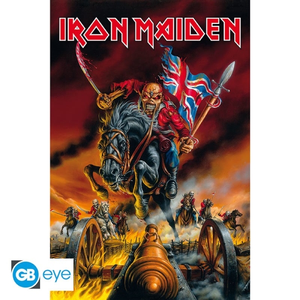 IRON MAIDEN - Maiden England Poster 91,5x61 in der Gruppe Merchandise bei Bengans Skivbutik AB (4301804)