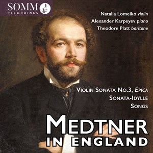 Medtner Nikolai - Medtner In England in der Gruppe Externt_Lager / Naxoslager bei Bengans Skivbutik AB (4301997)