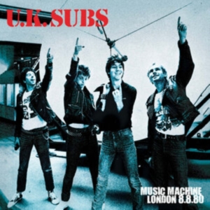 Uk Subs - Music Machine London 8/8/80 (Blue V in der Gruppe VINYL / Hårdrock bei Bengans Skivbutik AB (4302117)