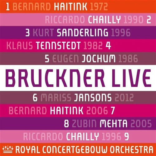 Royal Concertgebouw Orchestra - Bruckner: Symphonies Nos. 1-9 in der Gruppe CD / Klassiskt bei Bengans Skivbutik AB (4302222)