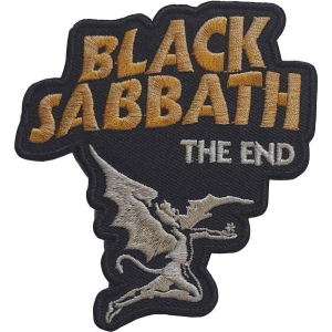 Black Sabbath - The End Woven Patch in der Gruppe MERCHANDISE / Merch / Hårdrock bei Bengans Skivbutik AB (4302335)