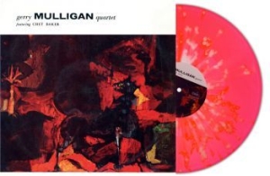 Mulligan Gerry Quartet - Featuring Chet Baker (Light Red/Whi in der Gruppe Minishops / Chet Baker bei Bengans Skivbutik AB (4302387)