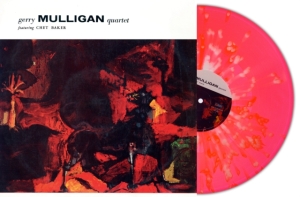 Mulligan Gerry Quartet - Featuring Chet Baker (Light Red/Whi in der Gruppe Minishops / Chet Baker bei Bengans Skivbutik AB (4302387)