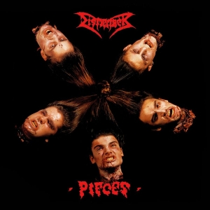 Dismember - Pieces (Red/Black Split) in der Gruppe Minishops / Dismember bei Bengans Skivbutik AB (4302632)