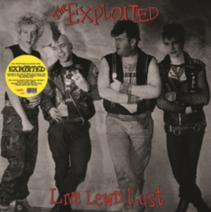 Exploited - Live Lewd Lust (Yellow Vinyl Lp) in der Gruppe Minishops / The Exploited bei Bengans Skivbutik AB (4302726)
