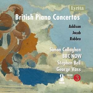 John Addison Gordon Jacob Edmund - Addison, Jacob & Rubbra: British Pi in der Gruppe Externt_Lager / Naxoslager bei Bengans Skivbutik AB (4303062)
