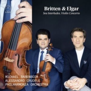 Britten Benjamin Elgar Edward - Britten: Sea Interludes Elgar: Vio in der Gruppe Externt_Lager / Naxoslager bei Bengans Skivbutik AB (4303089)