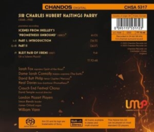 Parry Hubert - Scenes From Shelley's Prometheus Un in der Gruppe MUSIK / SACD / Klassiskt bei Bengans Skivbutik AB (4303098)