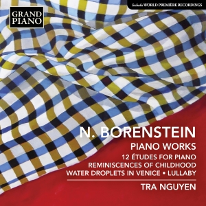 Borenstein Nimrod - Piano Works in der Gruppe Externt_Lager / Naxoslager bei Bengans Skivbutik AB (4303111)