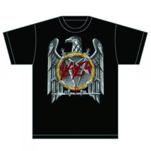 Slayer - Silver Eagle (Small) Unisex T-Shirt in der Gruppe MERCH / T-Shirt / Sommar T-shirt 23 bei Bengans Skivbutik AB (4303344)