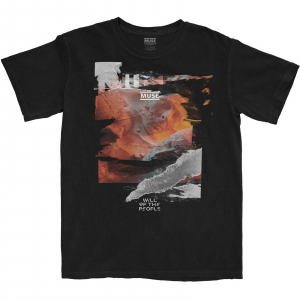 Muse - Will Of The People (Small) Unisex Black T-Shirt in der Gruppe MERCH / T-Shirt / Sommar T-shirt 23 bei Bengans Skivbutik AB (4303443)