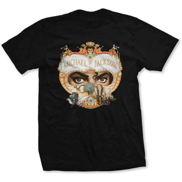 Michael Jackson - Dangerous Uni Bl T-Shirt in der Gruppe MERCHANDISE / T-shirt / Pop-Rock bei Bengans Skivbutik AB (4303491r)