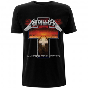 Metallica - Master Of Puppets Cross (Small) Unisex T-Shirt in der Gruppe CDON - Exporterade Artiklar_Manuellt / T-shirts_CDON_Exporterade bei Bengans Skivbutik AB (4304019)