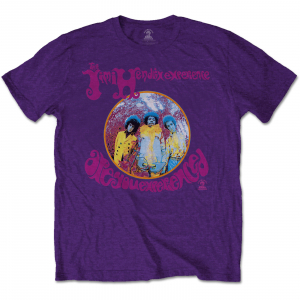 Jimi Hendrix - Are You Experienced? (Large) Unisex Purple T-Shirt in der Gruppe CDON - Exporterade Artiklar_Manuellt / T-shirts_CDON_Exporterade bei Bengans Skivbutik AB (4304056)