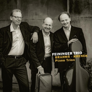 Feininger Trio - Brahms & Krenek, Piano Trios in der Gruppe CD / Övrigt bei Bengans Skivbutik AB (4304622)