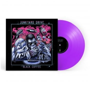 Junkyard Drive - Black Coffee (Purple Vinyl Lp) in der Gruppe VINYL / Hårdrock bei Bengans Skivbutik AB (4305507)