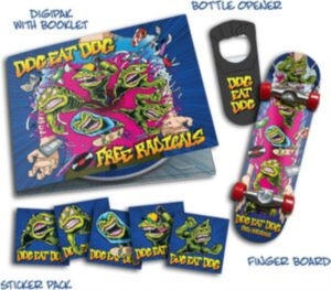 Dog Eat Dog - Free Radicals (Fanbox/Cd) in der Gruppe CD / Hårdrock bei Bengans Skivbutik AB (4305515)