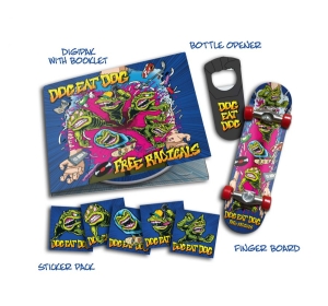 Dog Eat Dog - Free Radicals (Fanbox/Cd) in der Gruppe CD bei Bengans Skivbutik AB (4305515)