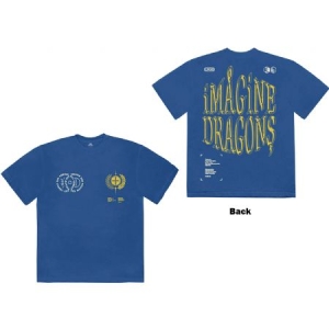 Imagine Dragons - Imagine Dragons Unisex T_shirt : Lyrics (B (L) in der Gruppe -Start Tshirt bei Bengans Skivbutik AB (4307110)
