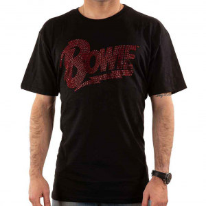 David Bowie - David Bowie Unisex T-Shirt: Logo (Diaman in der Gruppe Merchandise bei Bengans Skivbutik AB (4307709r)
