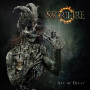 Sacrifire - Art Of Decay The (Curacao/Black Mar in der Gruppe VINYL / Hårdrock bei Bengans Skivbutik AB (4308689)
