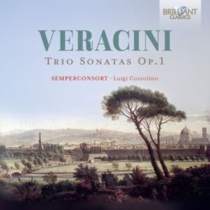 Veracini Antonio - Trio Sonatas, Op. 1 in der Gruppe Externt_Lager / Naxoslager bei Bengans Skivbutik AB (4309169)
